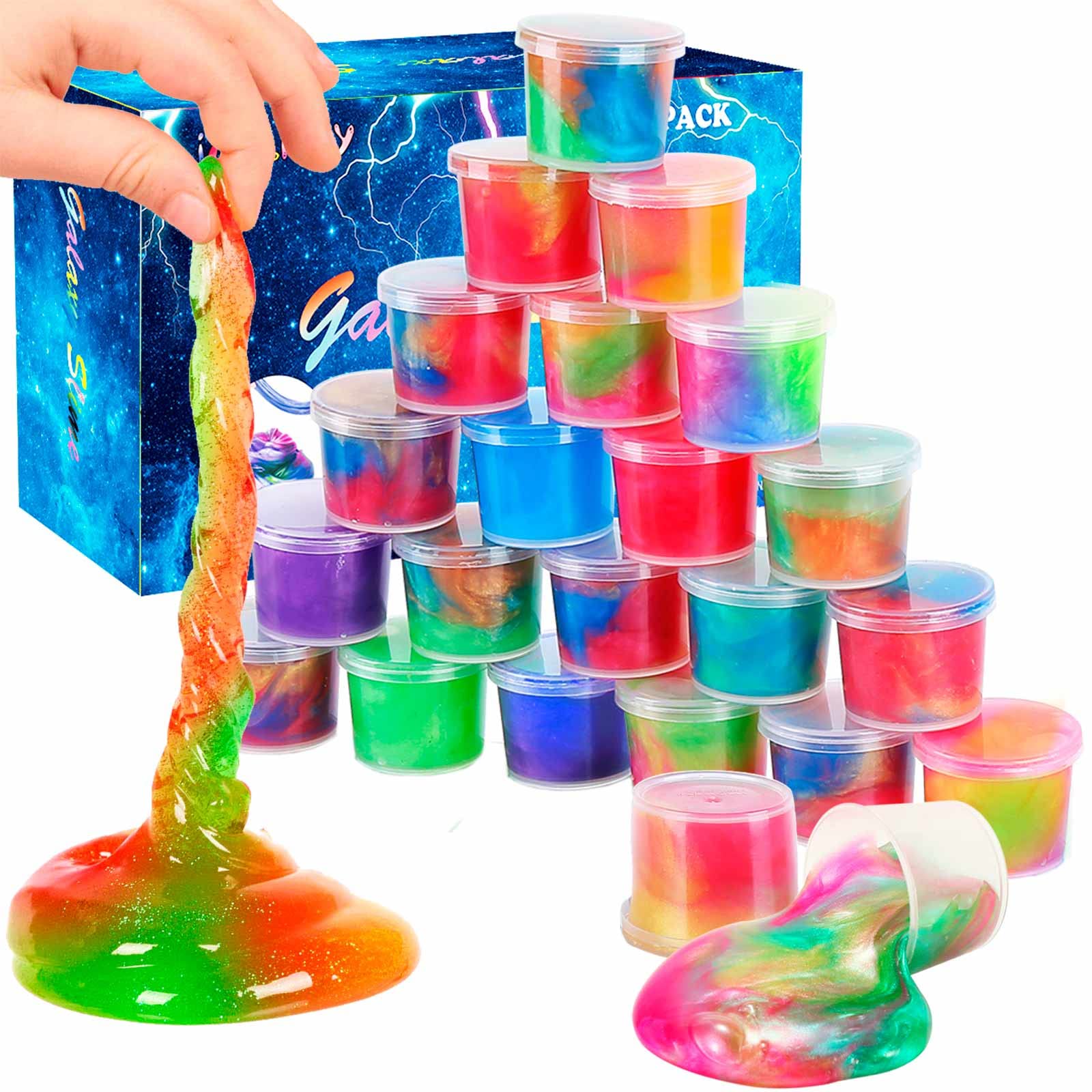 Reusable Galaxy Slime 24 Pack for Kids Party Favors Christmas Stocking Stuffers
Reusable Galaxy Slime 24 Pack for Sensor